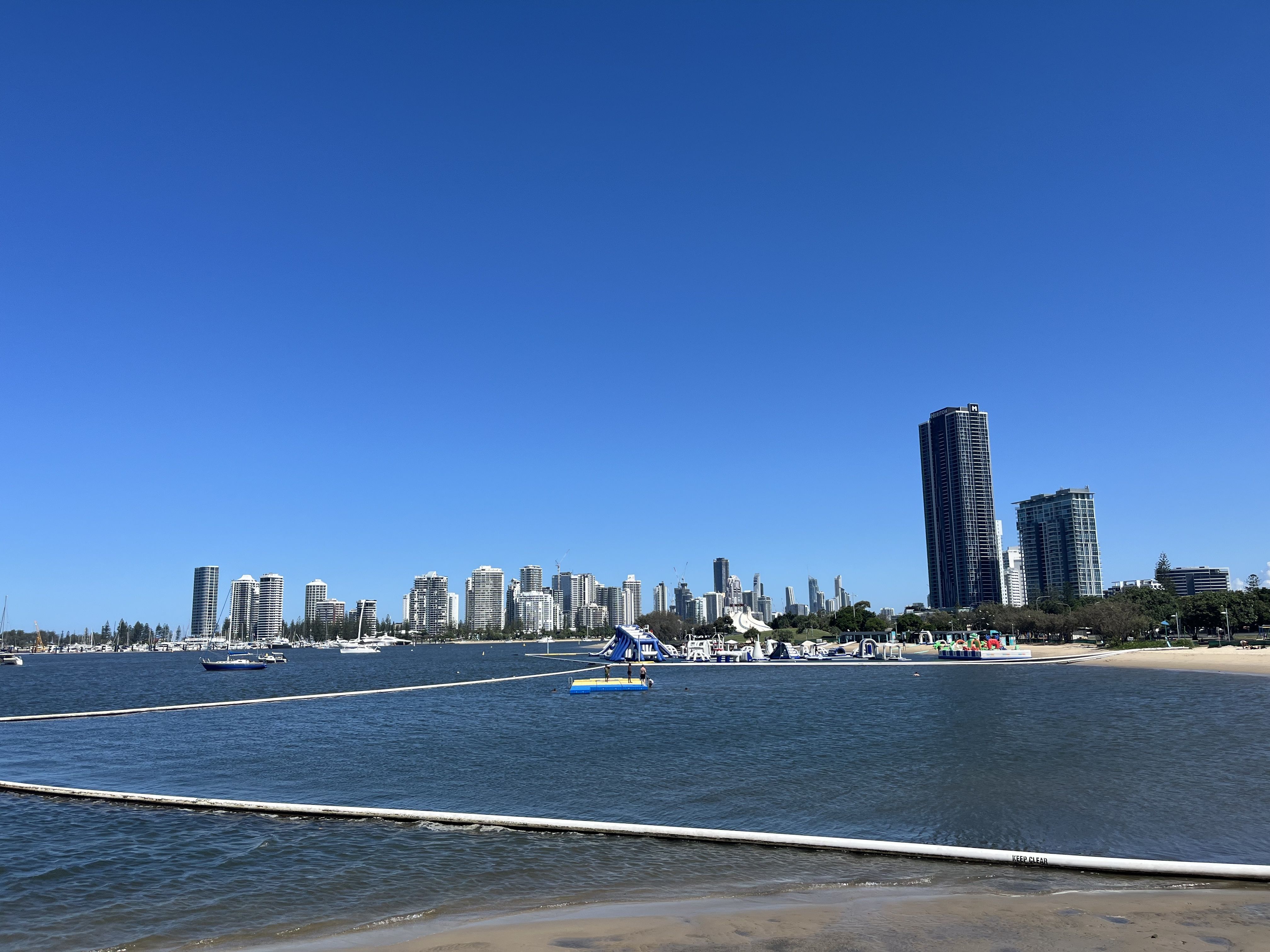 Surfers Paradise at midday